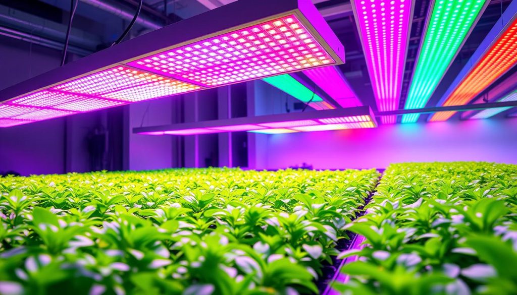 Hydroponic grow lights