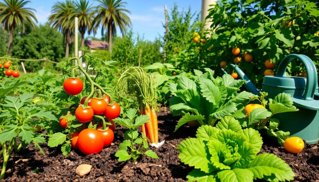 Planting Vegetables