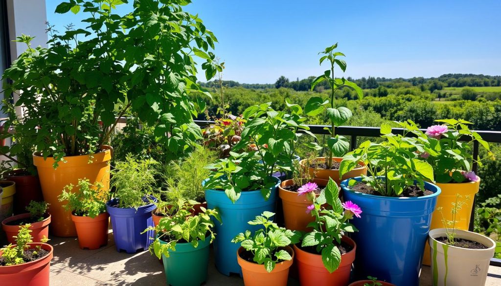 container gardening