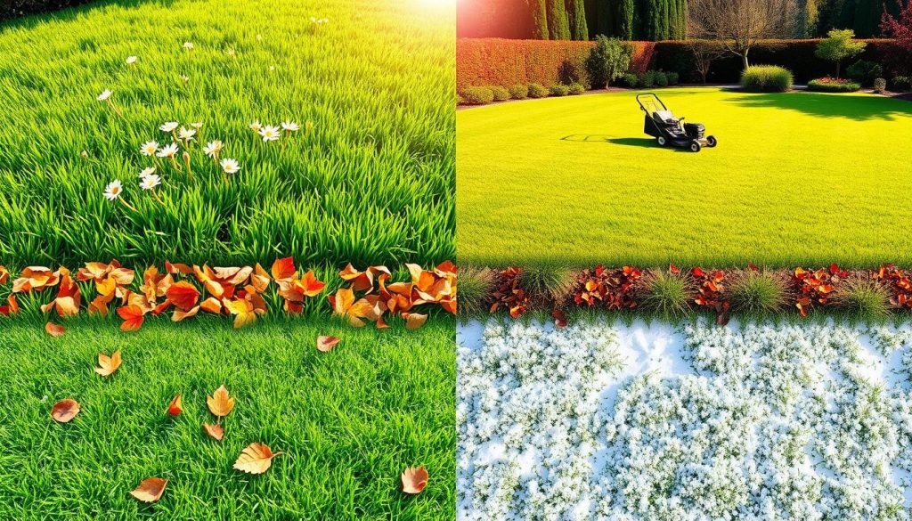 lawn care seasons